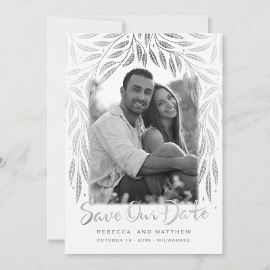 Willows 3の下の写真の日付を保存 セーブザデート (正面)