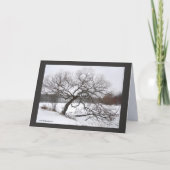 Willow's Winter女性 カード (正面)