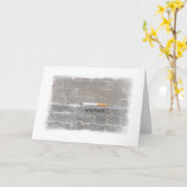 Willpower to やめ 喫煙 カード (黄色い花)