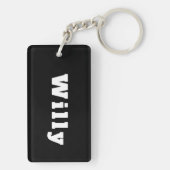 Willy キーホルダー (裏面)