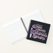 Willy Wonka – 音楽メーカー、夢の夢 ノートブック (内部)