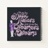 Willy Wonka – 音楽メーカー、夢の夢 ノートブック (裏面)