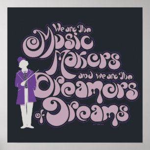 Willy Wonka – 音楽メーカー、夢の夢 ポスター