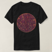 Willy Wonka and the Chocolate Factory Circle Logo Tシャツ (デザイン正面)