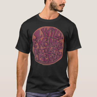Willy Wonka and the Chocolate Factory Circle Logo  Tシャツ
