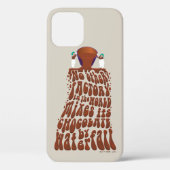 Willy Wonka Chocolate Waterfall Typography Case-Mate iPhoneケース (裏面)