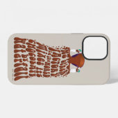 Willy Wonka Chocolate Waterfall Typography iPhoneケース (裏面横)
