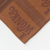 Willy Wonka Golden Ticket フリースブランケット (角)