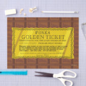 Willy Wonka Golden Ticket 薄葉紙 (クラフト)