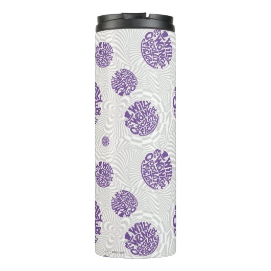 Willy Wonka Logo Psychedelic Graphic タンブラー (裏面)