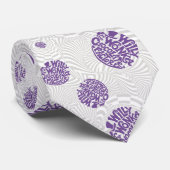 Willy Wonka Logo Psychedelic Graphic ネクタイ (ロール)