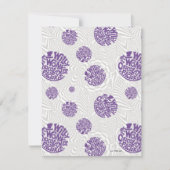 Willy Wonka Logo Psychedelic Graphic ノートカード (正面)