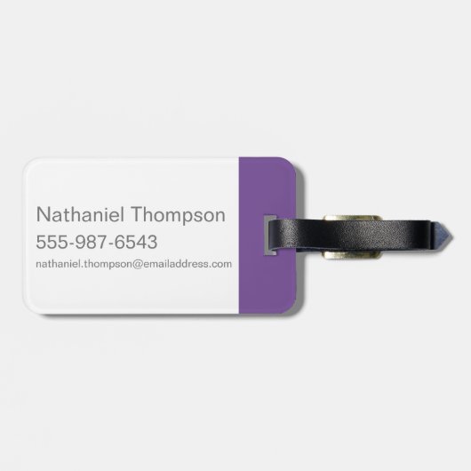 Willy Wonka Logo Psychedelic Graphic ラゲッジタグ (裏面横)