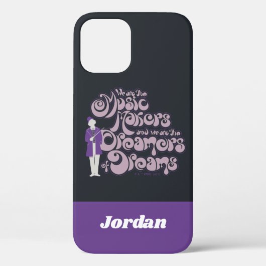 Willy Wonka - Music Makers, Dreamers of Dreams Case-Mate iPhoneケース (裏面)