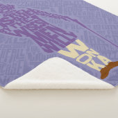 Willy Wonka Quote Silhouette シェルパブランケット (3/4)