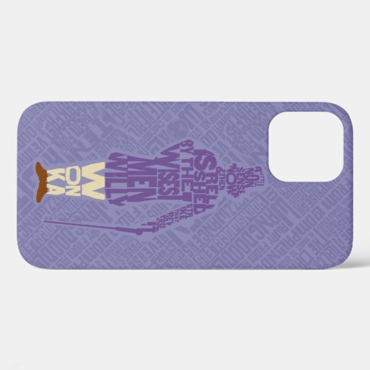 Willy Wonka Quote Silhouette Case-Mate iPhoneケース (裏面 (横))