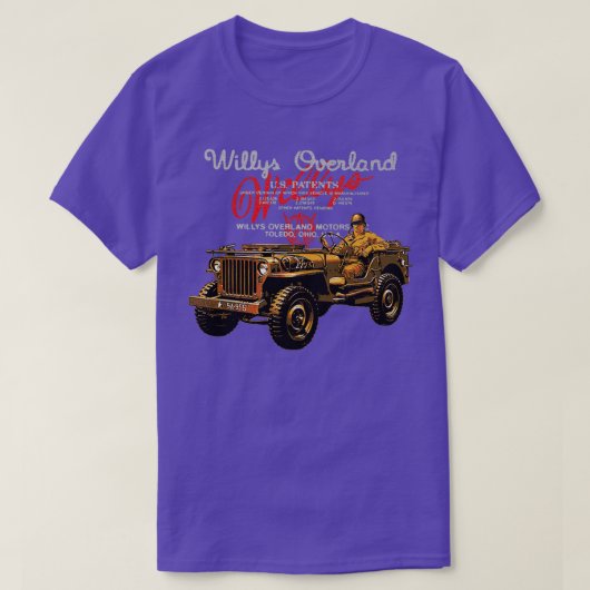 Willys Overland (2)  Tシャツ (デザイン正面)