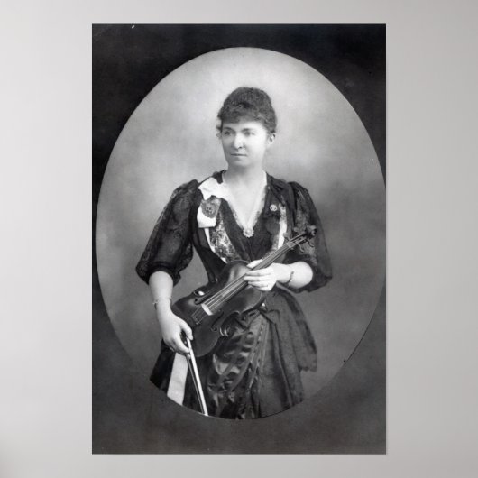 Wilma Norma Neruda, Lady Halle ポスター (正面)