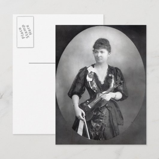 Wilma Norma Neruda, Lady Halle ポストカード (正面/裏面)