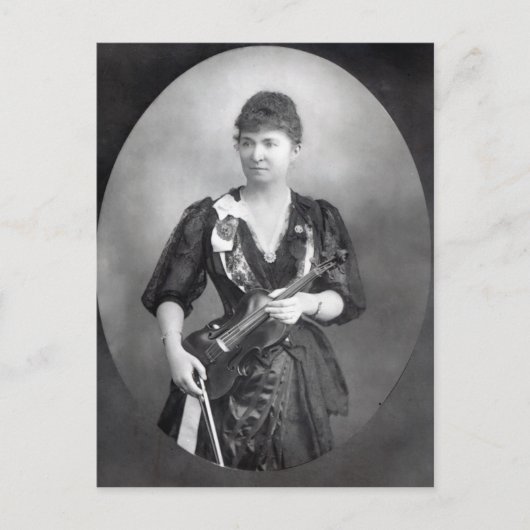 Wilma Norma Neruda, Lady Halle ポストカード (正面)