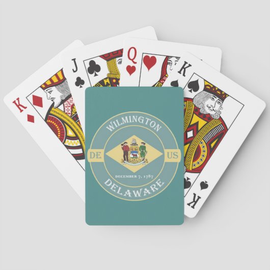 Wilmington Delaware Playing Cards トランプ (裏面)