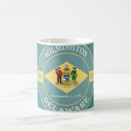 Wilmington Delaware Vintage Mug コーヒーマグカップ