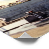 Wilmington North Carolina Sailing ポスター (角)