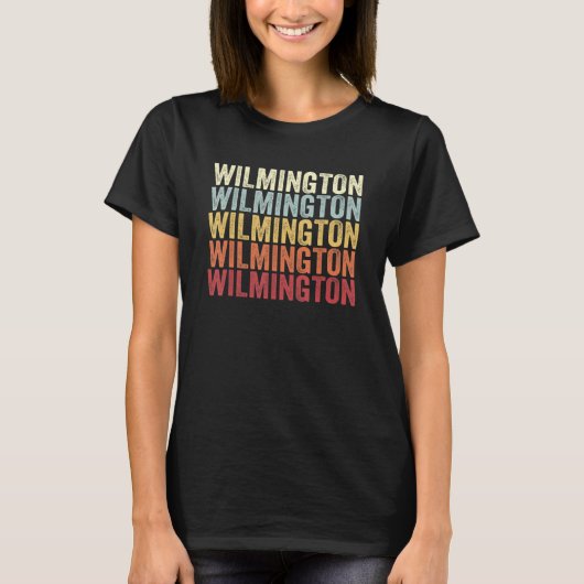 Wilmington Pennsylvania Wilmington PA Retro Vintag Tシャツ (正面)