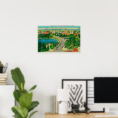 Wilshire Boulevard（ダグラス・マッカーサー将軍） ポスター