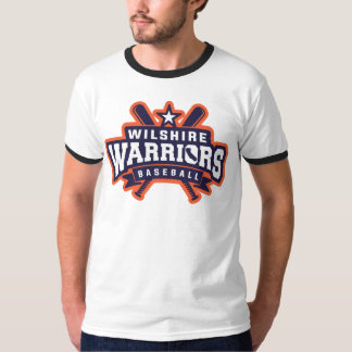Wilshire Warriorsベースボールリーグのロゴ Tシャツ