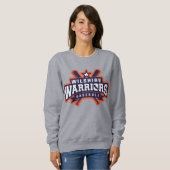 Wilshire Warriors Baseball League Logo スウェットシャツ (正面フル)