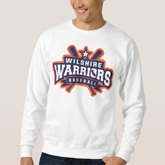 Wilshire Warriors Baseball League Logo スウェットシャツ (正面)