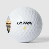 Wilson 500 Golf Ball with Lake Oconeeフォトデザイン ゴルフボール (ロゴ)
