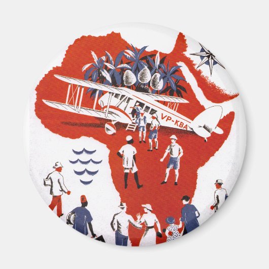 Wilson Airways ～アフリカ マグネット (正面)