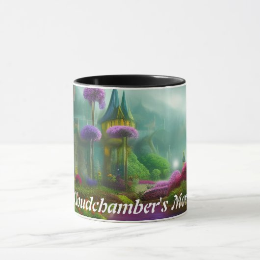 Wilson Cloudchamber Teaカスタマイズパーソナライズされた可能 マグカップ (中央)