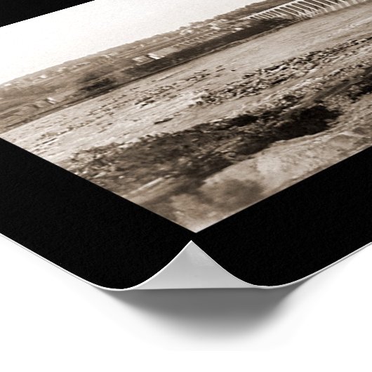 Wilson Dam Tenn River写真1926 ポスター (角)