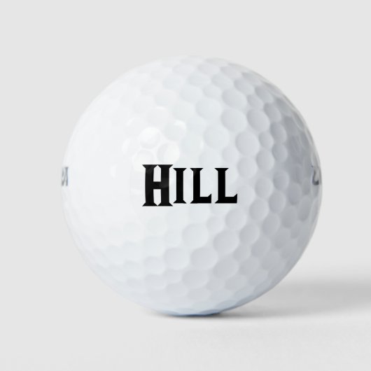 Wilson Distance Golf Ball Three Pack ゴルフボール (正面)