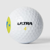 Wilson Golf Ball with flag of Bady Bassit ゴルフボール (ロゴ)