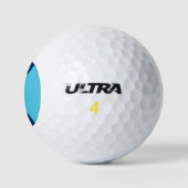 Wilson Golf Ball with flag of Minnesota, USA ゴルフボール (ロゴ)