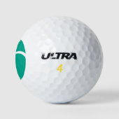 Wilson Golf Ball with flag of Ottawa, Canada ゴルフボール (ロゴ)