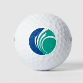 Wilson Golf Ball with flag of Ottawa, Canada ゴルフボール (正面)