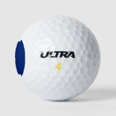 Wilson Golf Ball with flag of Quebec City ゴルフボール (ロゴ)
