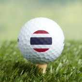 Wilson Golf Ball with flag of Thailand ゴルフボール (インサイチュ 木)