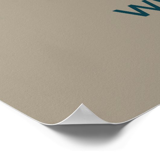 Wilson’s Warbler Migration Map – Minimalist ポスター (角)