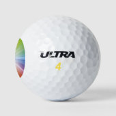 Wilson Ultra 500 ゴルフボール / イエスの光 (ロゴ)