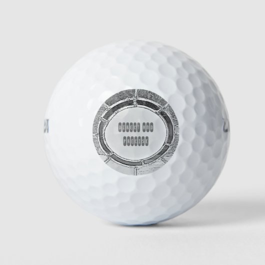 WILSON ULTRA DISTANCE ゴルフボール (正面)