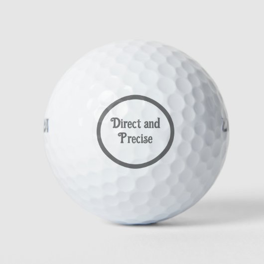 WILSON ULTRA DISTANCE ゴルフボール (正面)