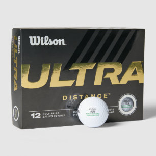 Wilson Ultra Distance Balls - 名前ハート追加 ゴルフボール