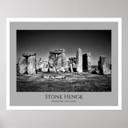 Wiltshire England Poster、Stone Henge ポスター