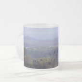 Wimberleyのテキサス州のマグ フロストグラスマグカップ (正面左)